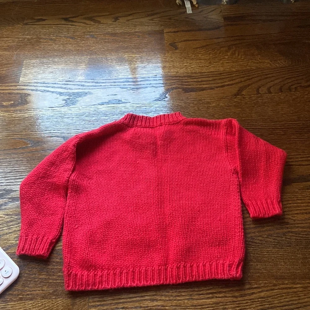 Holiday sweater for a little boy!